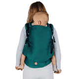 Herringbone Emerald LennyPreschool Carrier