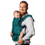 Herringbone Emerald LennyUpGrade by LennyLamb - Buckle CarrierLittle Zen One5907557722476