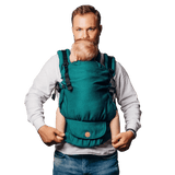 Herringbone Emerald LennyUpGrade by LennyLamb - Buckle CarrierLittle Zen One5907557722476