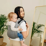Herringbone Ombre Grey Toddler Onbuhimo PRO by LennyLamb - OnbuhimoLittle Zen One5907557789332