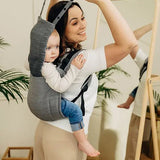 Herringbone Ombre Grey Toddler Onbuhimo PRO by LennyLamb - OnbuhimoLittle Zen One5907557789332