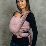 Herringbone Ombre Pink Woven Wrap