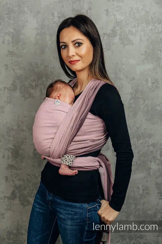 Herringbone Ombre Pink Woven Wrap