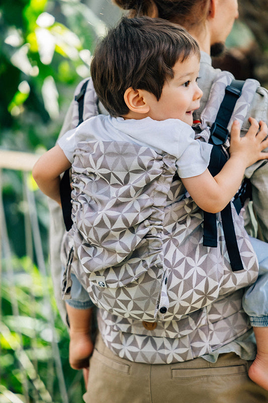 Hexaflowers Mirror LennyPreschool Carrier by LennyLamb LennyLamb at Little Zen One