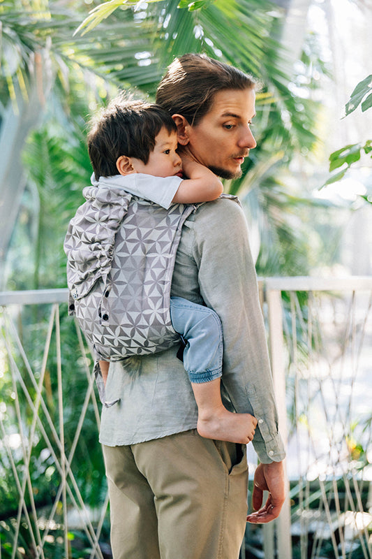 Hexaflowers Mirror Toddler Onbuhimo PRO by LennyLamb LennyLamb at Little Zen One