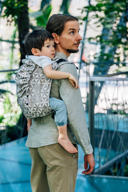 Hexaflowers Mirror Toddler Onbuhimo PRO by LennyLamb LennyLamb at Little Zen One