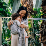 Hexaflowers Mirror Ring Sling by LennyLamb LennyLamb at Little Zen One