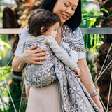 Hexaflowers Mirror Ring Sling by LennyLamb LennyLamb at Little Zen One