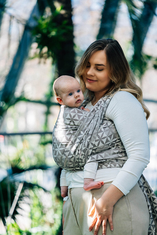 Hexaflowers Mirror Woven Wrap