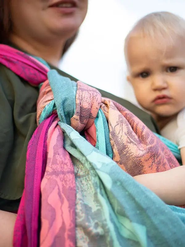 Hobbit Quest into the Sunset Woven Wrap by Oscha - Woven WrapLittle Zen One111136892