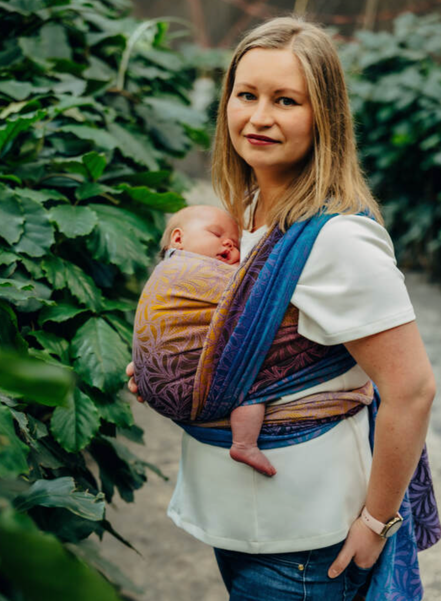Infinity Roller Woven Wrap by LennyLamb LennyLamb at Little Zen One