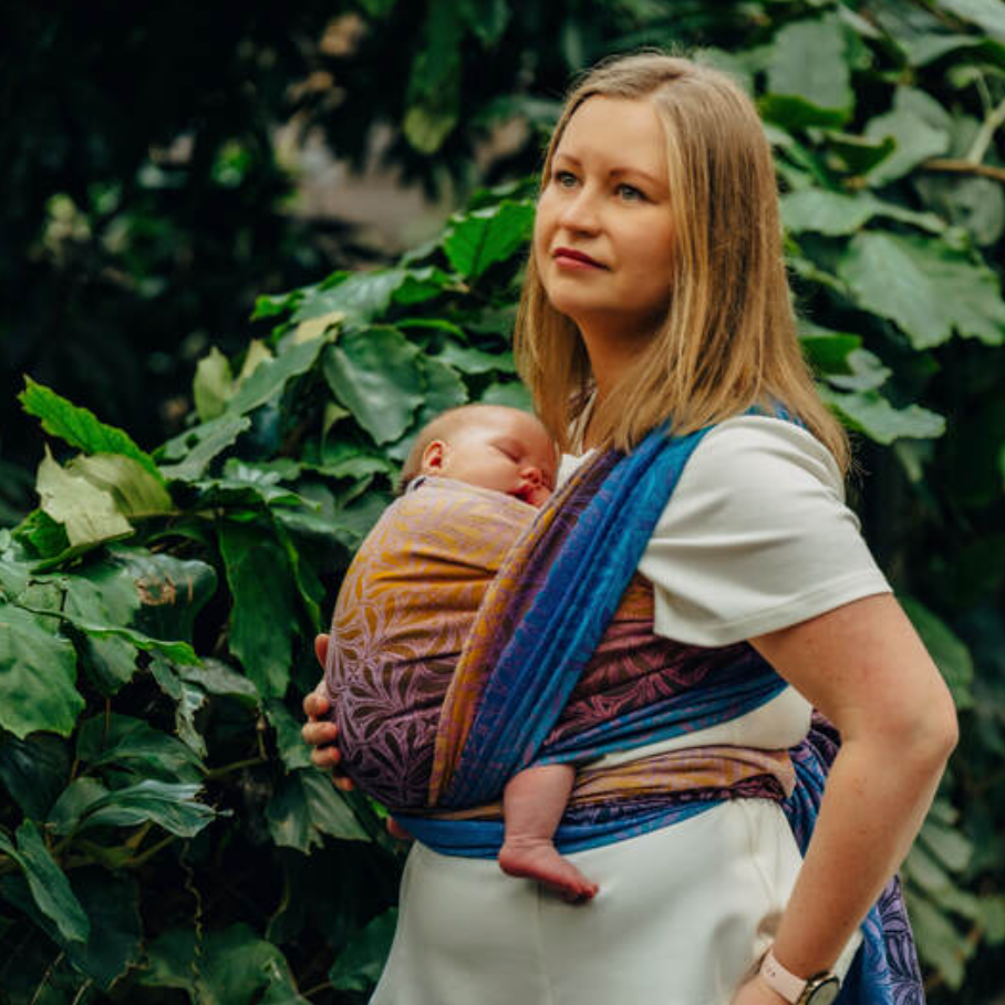 Infinity Roller Woven Wrap by LennyLamb LennyLamb at Little Zen One