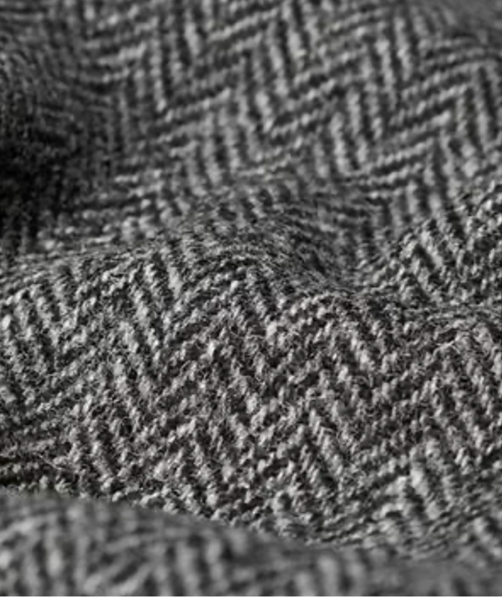 Integra Baby Carrier Harris Tweed Charcoal Buckle Carrier