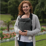 Integra Baby Carrier Harris Tweed Charcoal Buckle Carrier