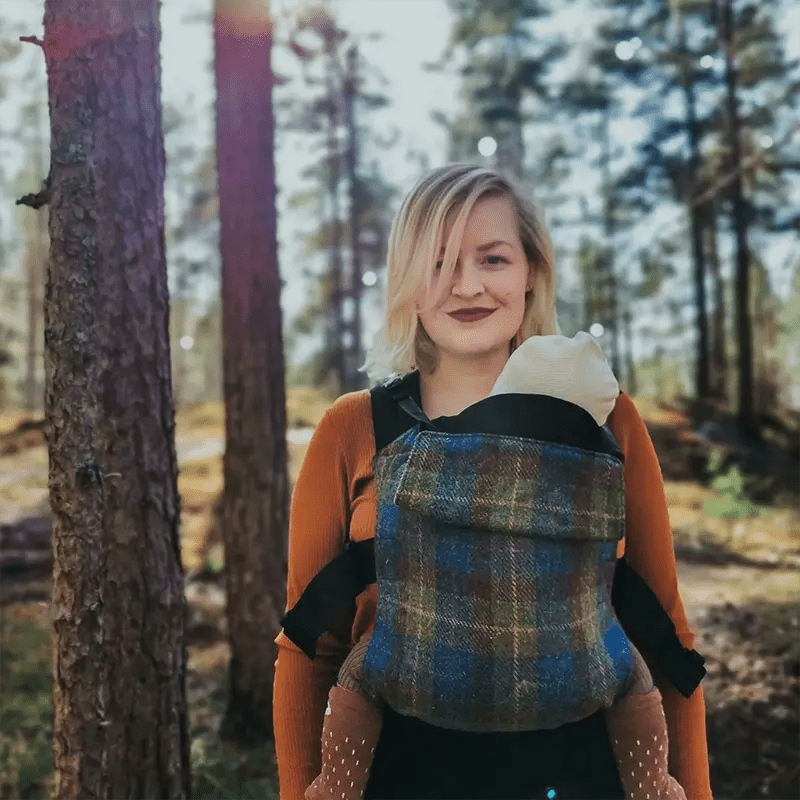 Integra Baby Carrier Harris Tweed Jaunt Buckle Carrier
