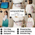 Its Bats 2 in 1 City Bag by LennyLamb Bags