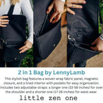 Its Bats 2 in 1 City Bag by LennyLamb Bags