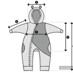 It's Bats Bear Romper by LennyLamb - Green and Black - Baby Carrier AccessoriesLittle Zen One89368656