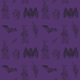 It's Bats Purple Babywearing Long Cardigan by LennyLamb - Babywearing OuterwearLittle Zen One33026640