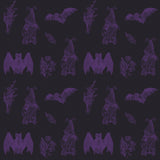 Its Bats Purple Bear Romper