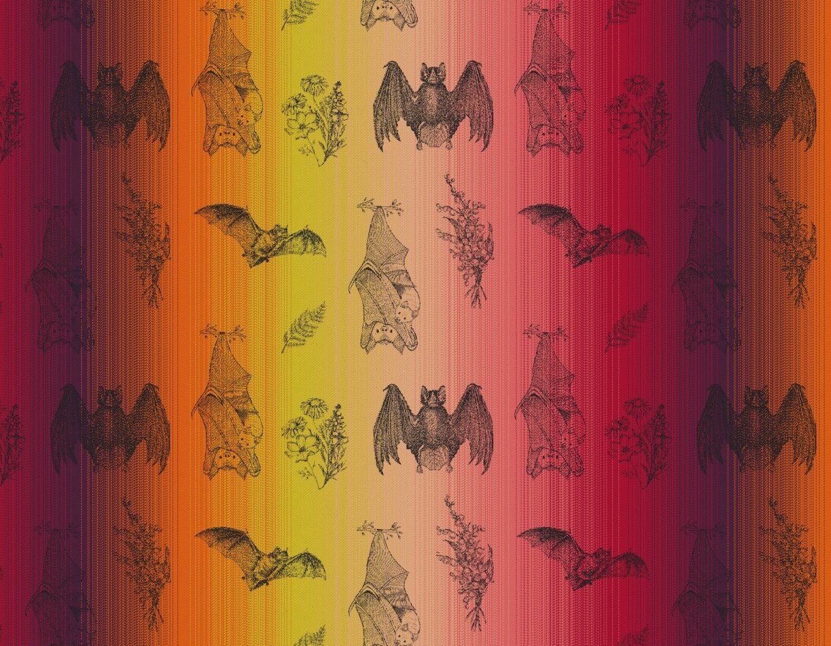 It's Bats Sunset LennyHybrid Half Buckle by LennyLamb - Half Buckle CarrierLittle Zen One99192400