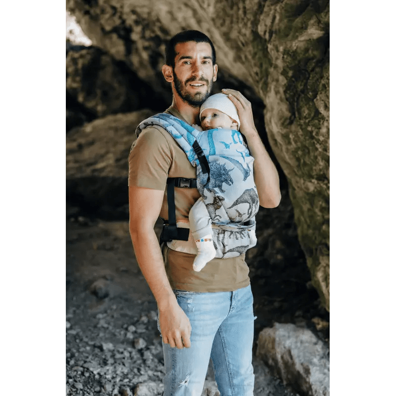 Jurassic Park Fossil LennyLight Baby Carrier by LennyLamb - Buckle CarrierLittle Zen One5907557787147