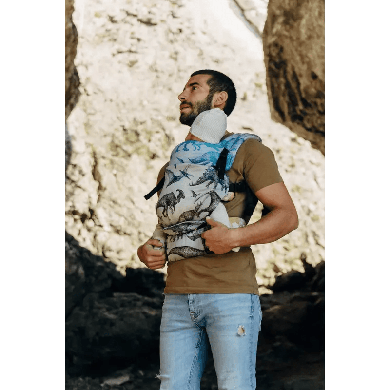Jurassic Park Fossil LennyLight Baby Carrier by LennyLamb - Buckle CarrierLittle Zen One5907557787147