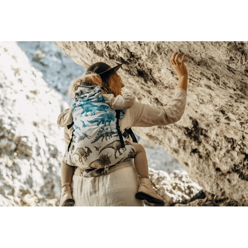 Jurassic Park Fossil LennyPreschool Carrier by LennyLamb - Buckle CarrierLittle Zen One5907557787154