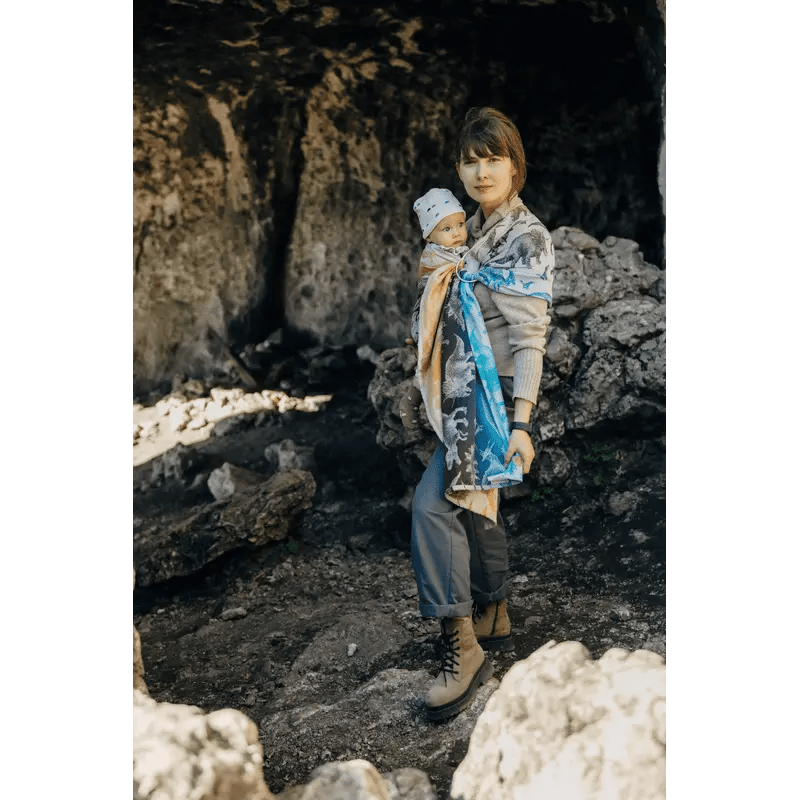 Jurassic Park Fossil Ring Sling by LennyLamb - Ring SlingLittle Zen One5907557787062