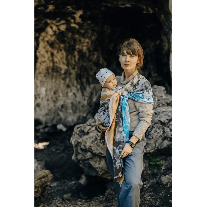 Jurassic Park Fossil Ring Sling by LennyLamb - Ring SlingLittle Zen One5907557787062