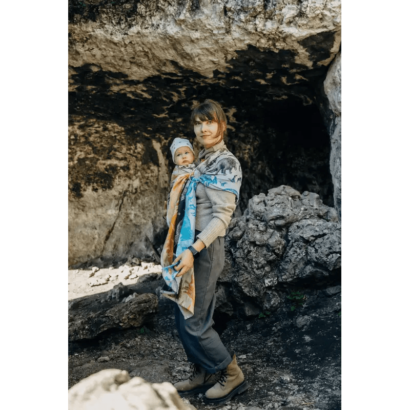 Jurassic Park Fossil Ring Sling by LennyLamb - Ring SlingLittle Zen One5907557787062