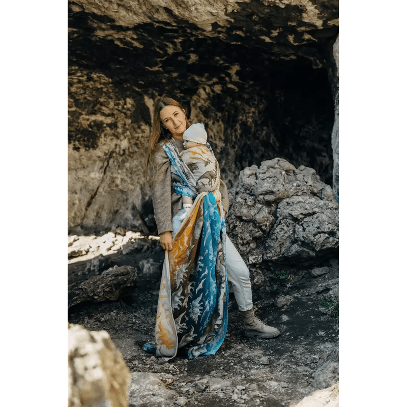 Jurassic Park Fossil Woven Wrap by LennyLamb - Woven WrapLittle Zen One5907557787079