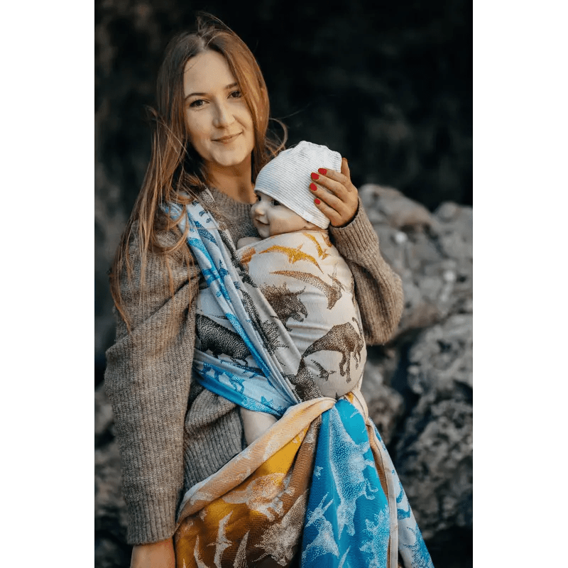 Jurassic Park Fossil Woven Wrap by LennyLamb - Woven WrapLittle Zen One5907557787079
