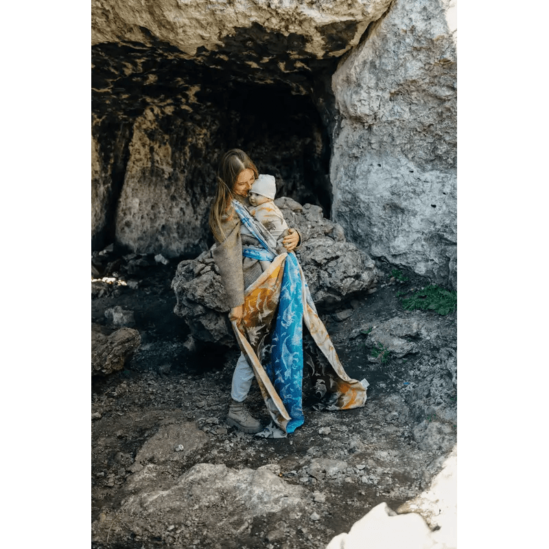 Jurassic Park Fossil Woven Wrap by LennyLamb - Woven WrapLittle Zen One5907557787079