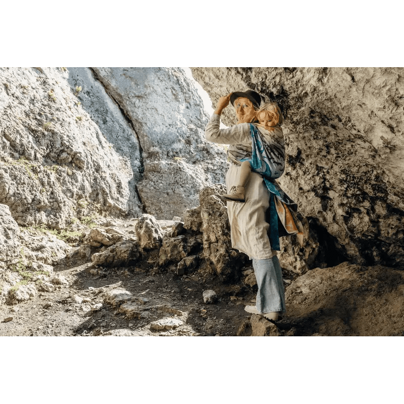 Jurassic Park Fossil Woven Wrap by LennyLamb - Woven WrapLittle Zen One5907557787079