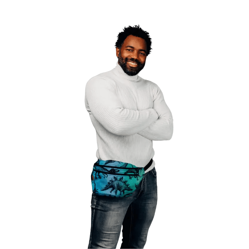 Jurassic Park Large Waist Bag by LennyLamb - BagsLittle Zen One5907557740623