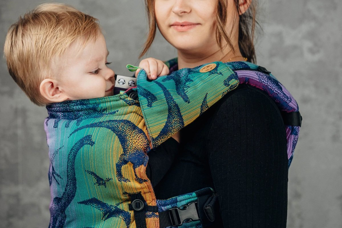 Jurassic Park New Era Drool Pads & Reach Straps by LennyLamb - Baby Carrier AccessoriesLittle Zen One5907557749275