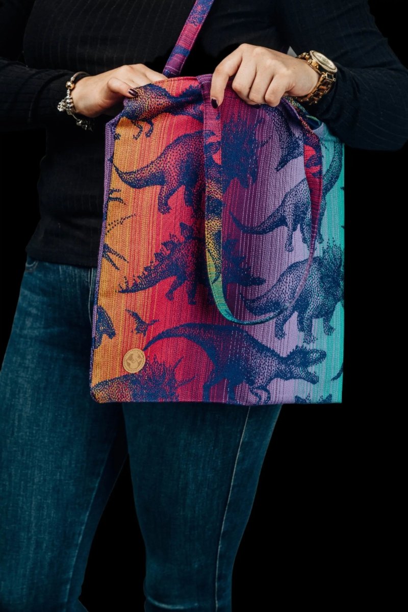 Jurassic Park New Era Shopping Bag by LennyLamb Bags