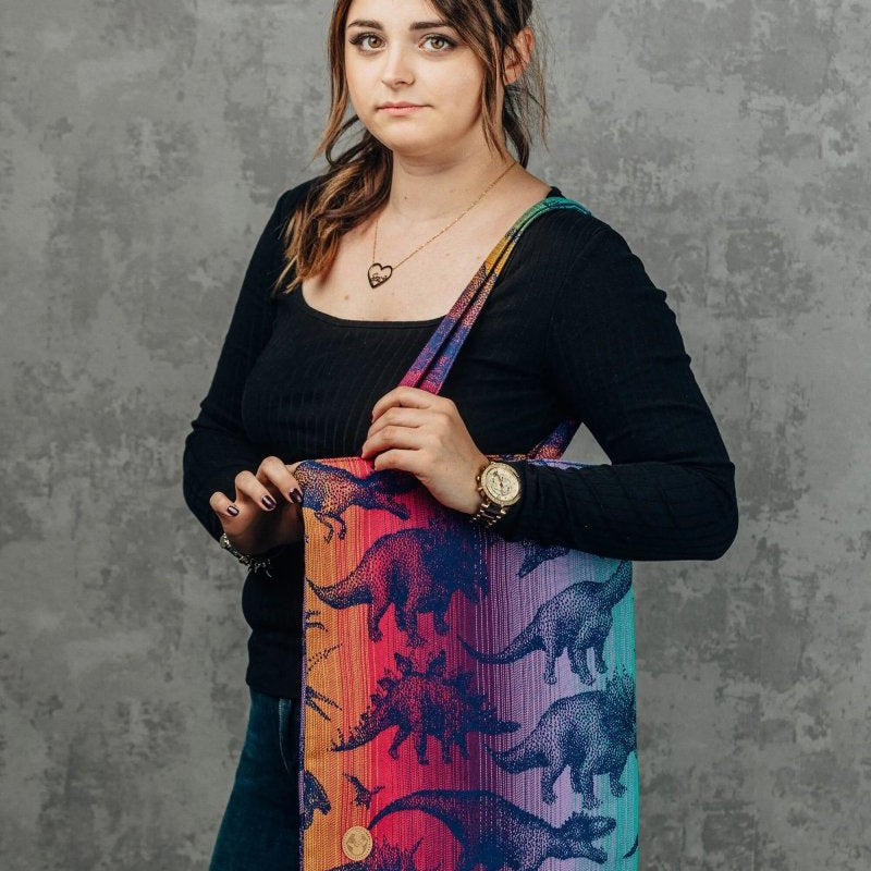 Jurassic Park New Era Shopping Bag by LennyLamb Bags