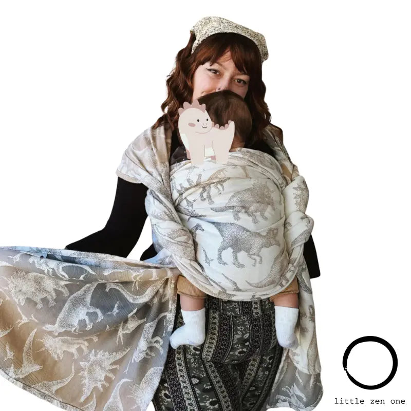 Jurassic Park Ice Desert Woven Wrap by LennyLamb LennyLamb