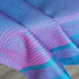 Kasumi Glint Fabric Piece by Oscha Fabric
