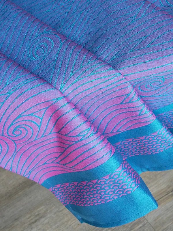 Kasumi Glint Fabric Piece by Oscha Fabric