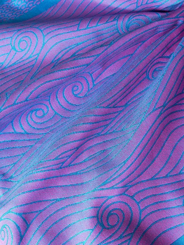 Kasumi Glint Fabric Piece by Oscha Fabric