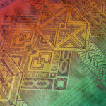 Khazad Dum Trilogy Fabric Piece by Oscha Fabric