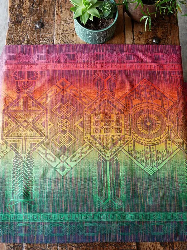 Khazad Dum Trilogy Fabric Piece by Oscha Fabric