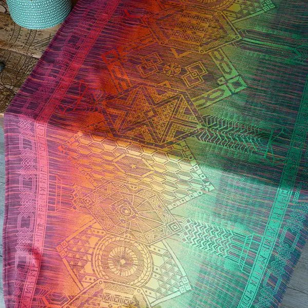 Khazad Dum Trilogy Fabric Piece by Oscha Fabric