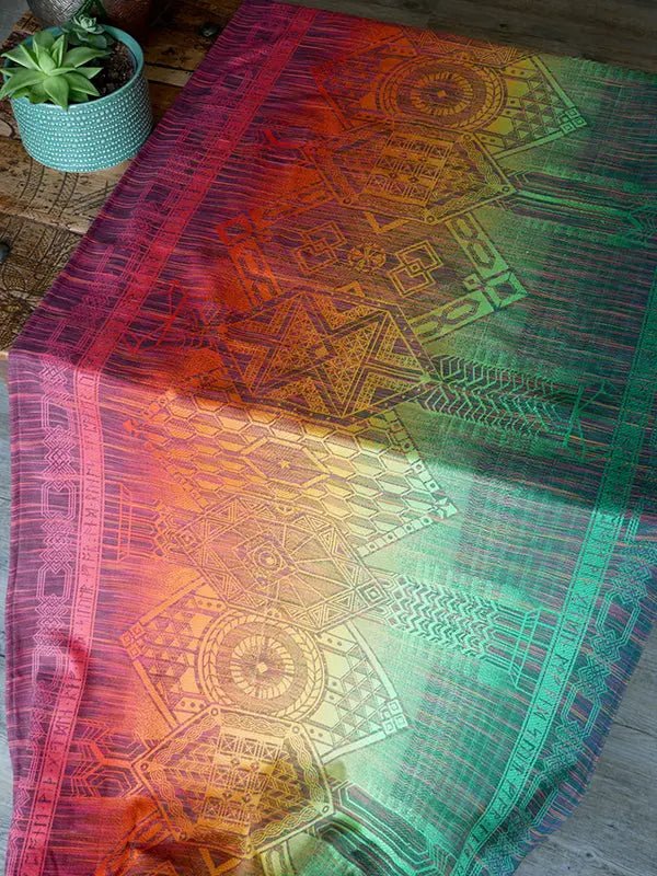 Khazad Dum Trilogy Fabric Piece by Oscha Fabric