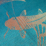 Koi Carp Fabric Piece by Oscha Fabric