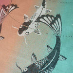 Koi Macaron Fabric Piece by Oscha Fabric