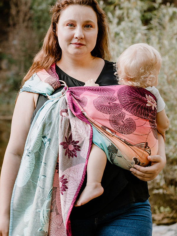 Koi Macaron Ring Sling by Oscha Oscha at Little Zen One